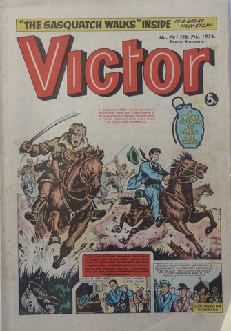 Victor Comic #781 - British Comic - 7th Feb. 1976