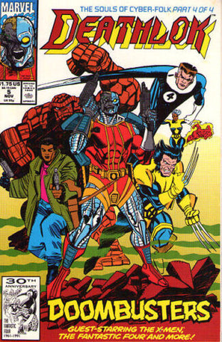 Deathlok #5 - Marvel Comics - 1991