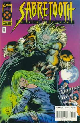 Sabretooth Classic #13 - Marvel Comics - 1995