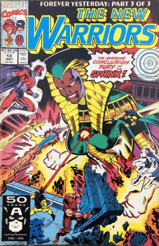New Warriors #13 - Marvel Comics - 1991
