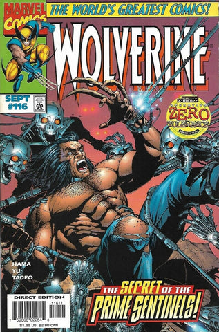 Wolverine #116 - Marvel Comics - 1997