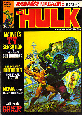 Rampage Monthly #6 - Marvel Comics / British - 1978