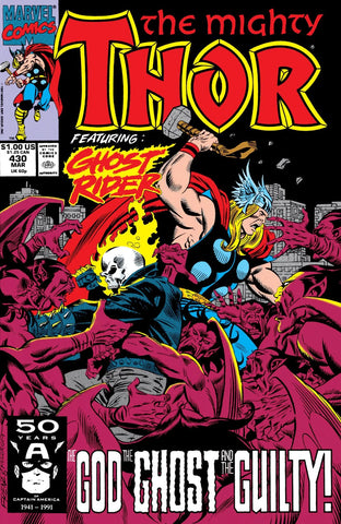Mighty Thor #430 - Marvel Comics - 1991
