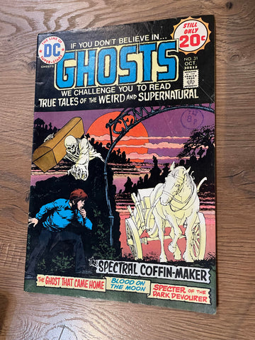 Ghosts #32 - DC Comics - 1974