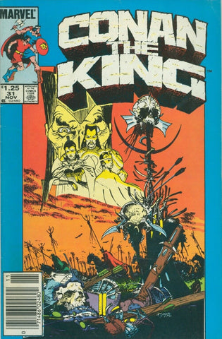 Conan The King #31 - Marvel Comics - 1985
