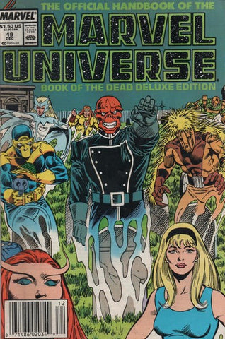 Official Handbook of the Marvel Universe: Book of the Dead #19 - Marvel - 1