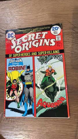 Secret Origins #7 - DC Comics - 1974