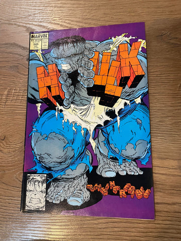 Incredible Hulk #345 - Marvel Comics - 1988 - Classic McFarlane Cover