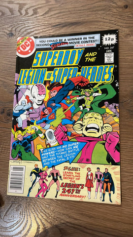 Superboy and the Legion of Super-Heroes #247 - DC Comics - 1979