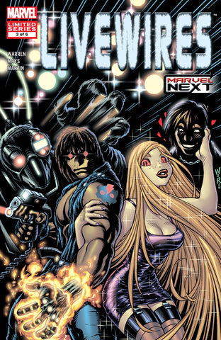 Livewires #3 (of 6) - Marvel Comics - 2005