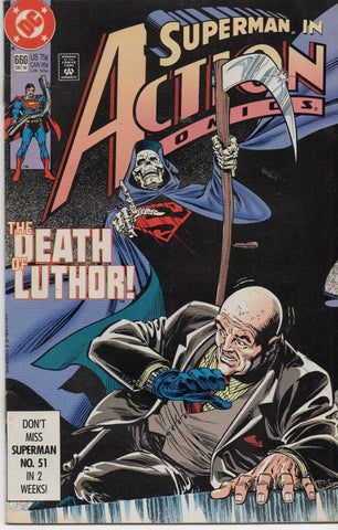 Action Comics #660 - DC Comics - 1990 **
