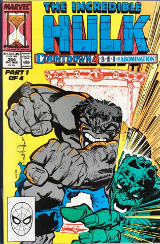 Incredible Hulk #364 - Marvel Comics - 1990