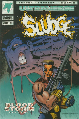 Sludge #8 - Malibu Comics - 1994