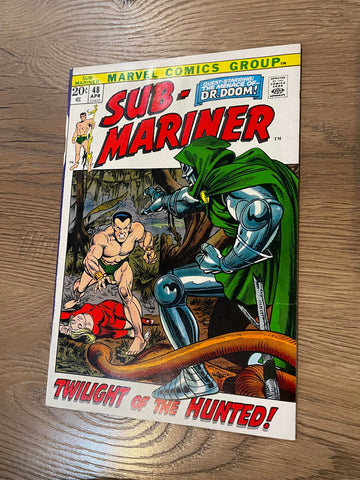 Sub-Mariner #48 - Marvel Comics - 1972