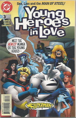 Young Heroes in Love #3 - DC Comics - 1998