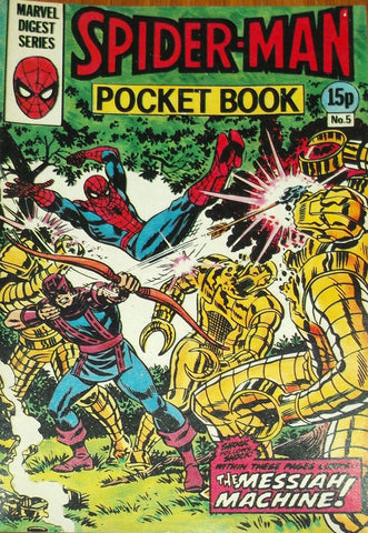 Spider-Man Pocket Book #5 - Marvel Digest Series - 1980