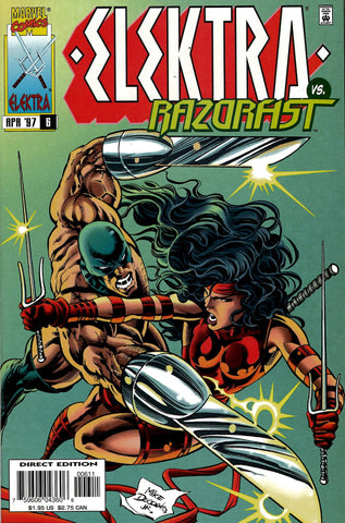 Elektra #6 - Marvel Comics - 1997