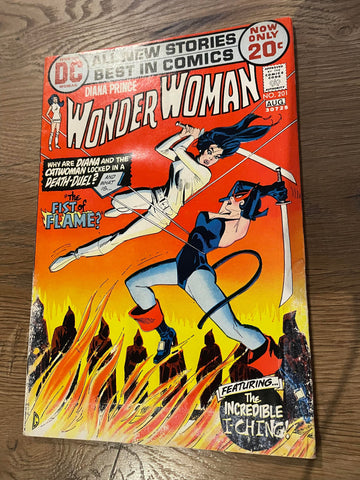 Wonder Woman #201 - DC Comics - 1972 - Back Issue