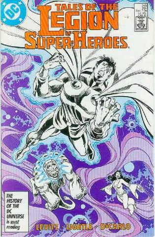 Tales Of The Legion Of Super-Heroes #348  - DC Comics - 1987