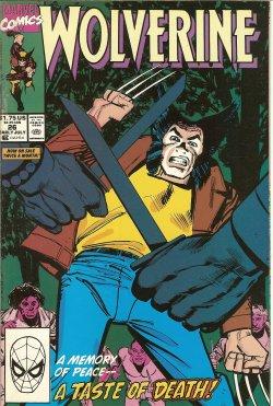 Wolverine #26 - Marvel Comics - 1990