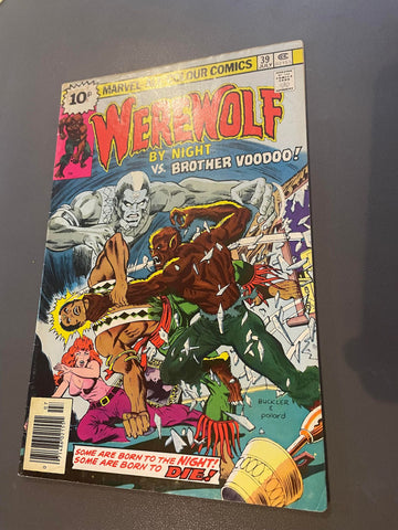Werewolf by Night #39 - Marvel Comics - 1976 - Back Issue