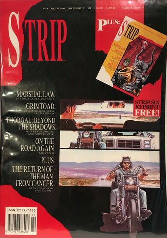 Strip Magazine #9 - Marvel Comics - 1990 (plus #6 re-issue free)