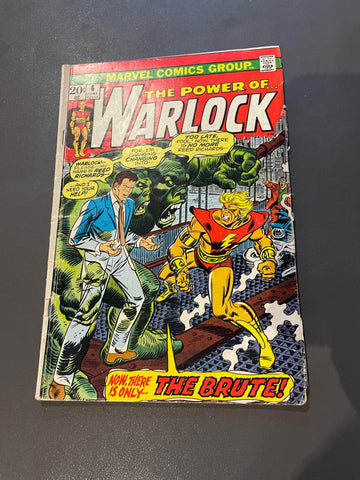Warlock #6 - Marvel Comics - 1973