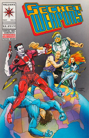 Secret Weapons #3 - Valiant Comics - 1993