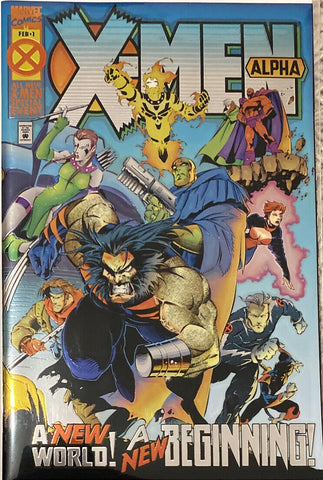 X-Men Alpha #1 - Marvel Comics - 1995 - 1st App. Dark Beast