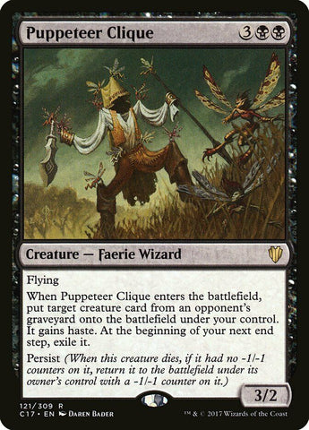 MTG - Puppeteer Clique  - Commander 2017