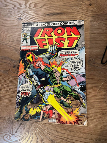 Iron Fist #3 - Marvel Comics - 1976