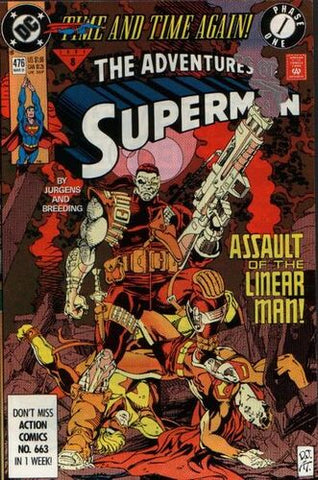 Adventures Of Superman #476 - DC Comics - 1991
