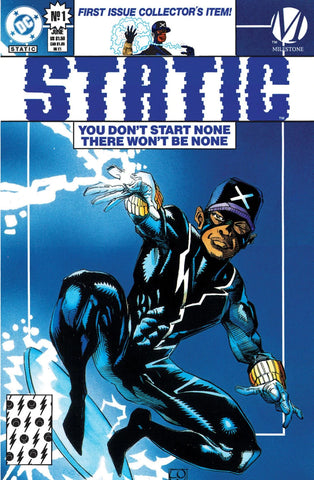 Static #1 - DC / Milestone - 1993 - 1st Appearance of Static