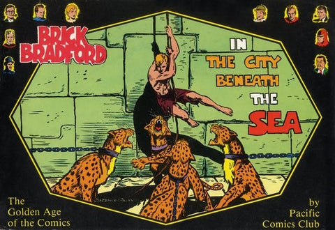 Brick Bradford in the City Beneath The Sea TPB - Pacific Comics Club - 1976 - 1s