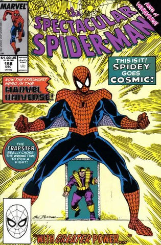 Spectacular Spider-Man #158 - Marvel Comics - 1989