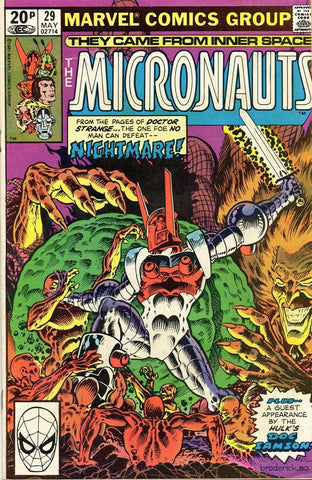 Micronauts #29 - Marvel Comics - 1981 - Pence Copy