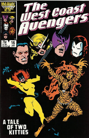 West Coast Avengers #16 - Marvel Comics - 1986