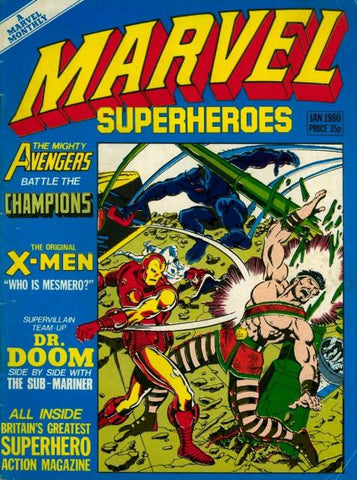 Marvel Superheroes Monthly #357 - Marvel Comics / British - 1980