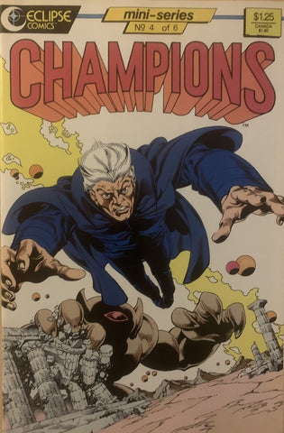 Champions #4 - Eclipse Comics - 1987