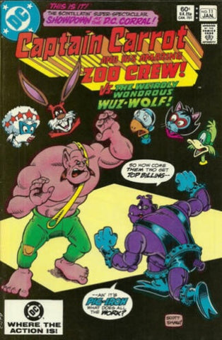 Captain Carrot & His Amazing Zoo Crew #11 - DC Comics - 1983