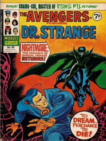 The Avengers #60 - Marvel Comics / British - 1974
