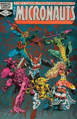 Micronauts #38 - Marvel Comics - 1981