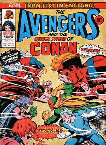 The Avengers #135 - British - Marvel Comics - 1976