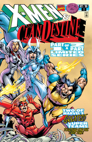 X-Men & ClanDestine #1 - Marvel Comics - 1996