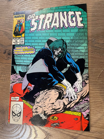 Doctor Strange: Sorcerer Supreme #10 - Marvel - 1989 - 1st Victor Strange VG