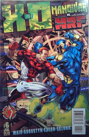 X-O Manowar #6 - Acclaim Comics - 1997