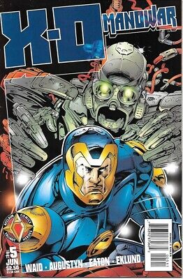 X-O Manowar #5 - Acclaim Comics - 1997