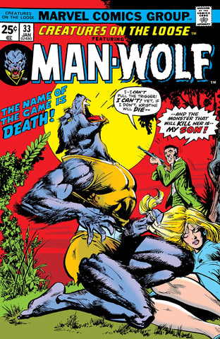 Creatures on the Loose #33 - Marvel Comics - 1975
