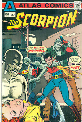 The Scorpion #2 - Atlas Comics - 1975