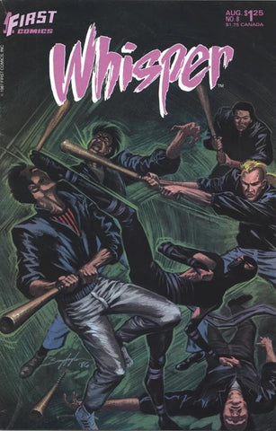 Whisper #8  - First Comics - 1987